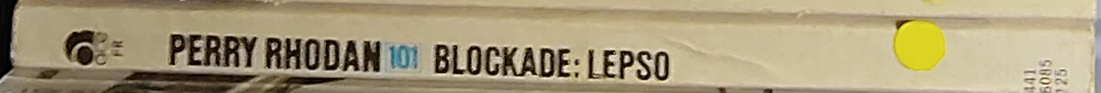 Kurt Brand  #101 BLOCKADE: LEPSO spine of book image