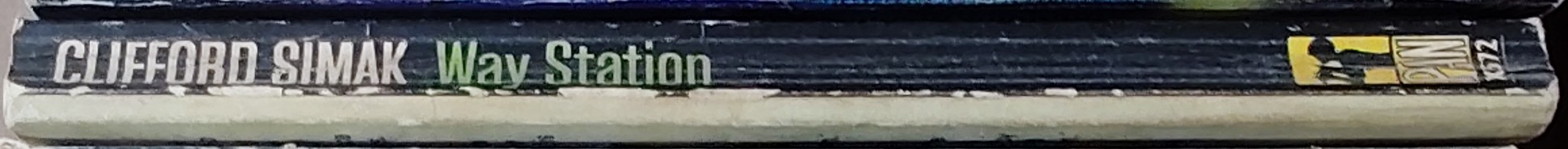 Clifford D. Simak  WAY STATION spine of book image