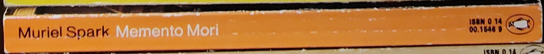 Muriel Spark  MEMENTO MORI spine of book image