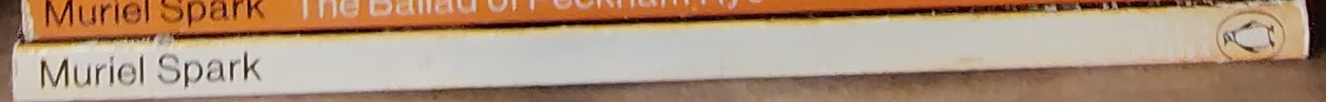 Muriel Spark  THE PRIIME OF MISS JEAN BRODIE spine of book image