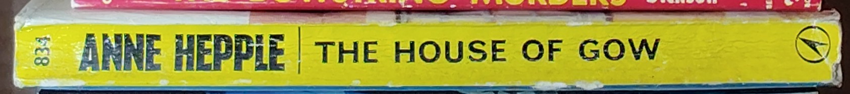 Anne Hepple  THE HOUSE OF GOW spine of book image