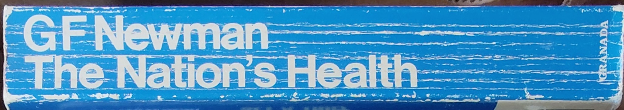G.F. Newman  THE NATION'S HEALTH spine of book image