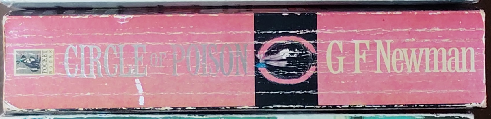 G.F. Newman  CIRCLE OF POISON spine of book image