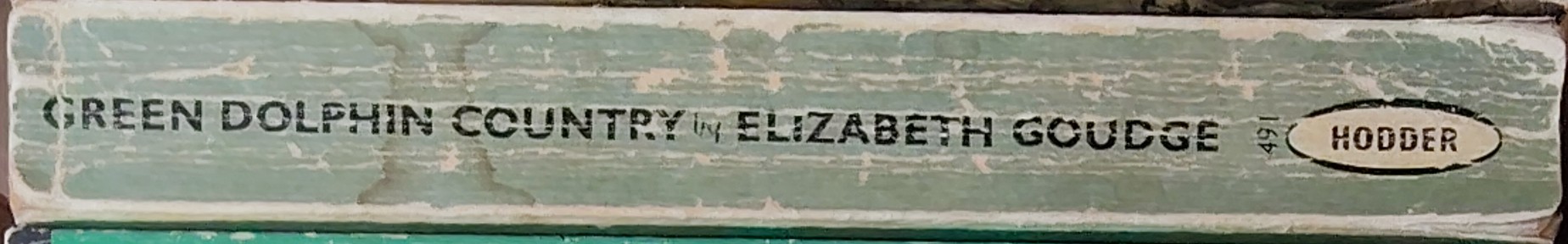 Elizabeth Goudge  GREEN DOLPHIN COUNTRY spine of book image
