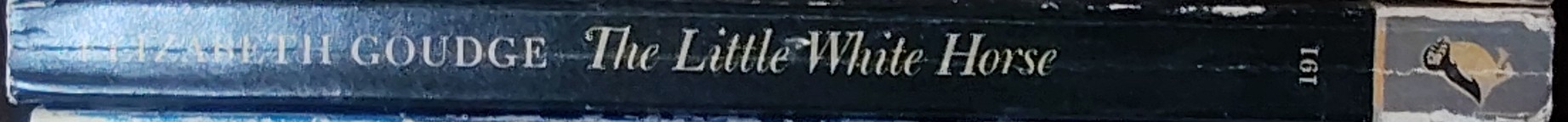 Elizabeth Goudge  THE LITTLE WHITE HORSE (Juvenile) spine of book image