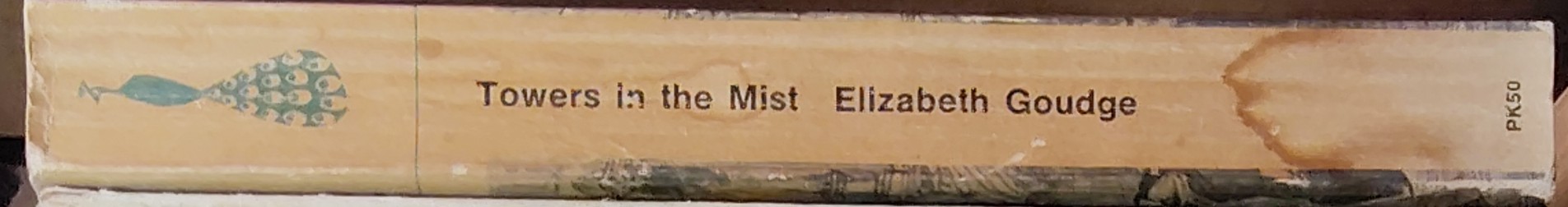 Elizabeth Goudge  TOWERS IN THE MIST (Juvenile) spine of book image