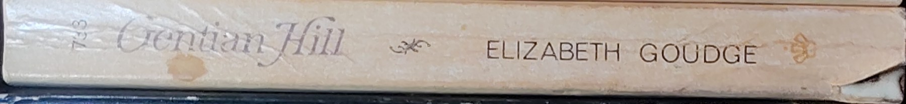 Elizabeth Goudge  GENTIAN HILL spine of book image