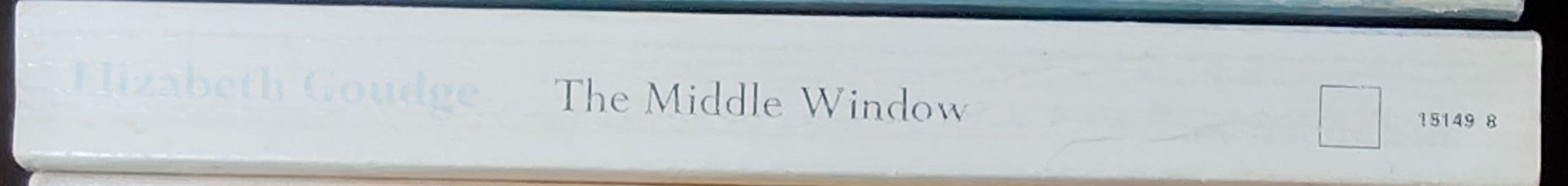 Elizabeth Goudge  THE MIDDLE WINDOW spine of book image