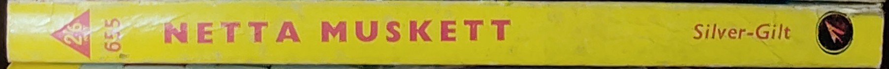 Netta Muskett  SILVER-GILT spine of book image