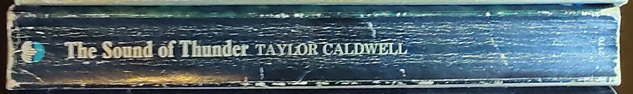 Taylor Caldwell  THE SOUND OF THUNDER spine of book image