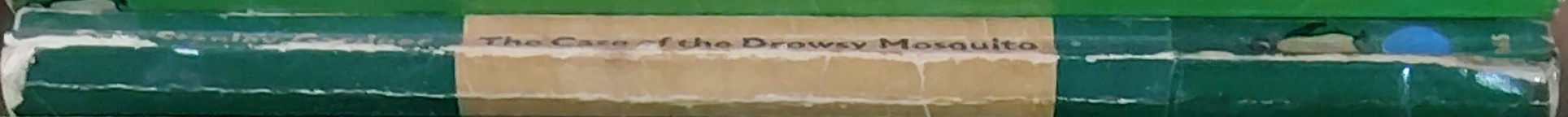 Erle Stanley Gardner  THE CASE OF THE DROWSY MOSQUITO spine of book image