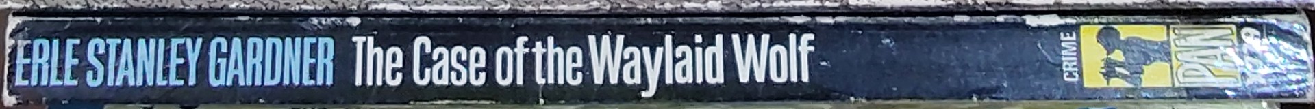 Erle Stanley Gardner  THE CASE OF THE WAYLAID WOLF spine of book image