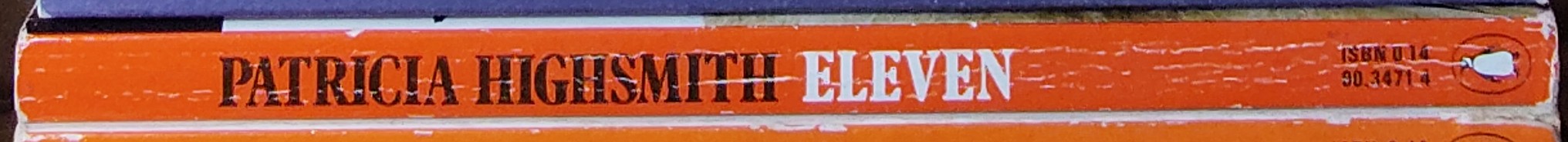 Patricia Highsmith  ELEVEN spine of book image