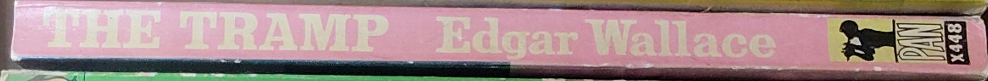 Edgar Wallace  THE TRAMP spine of book image