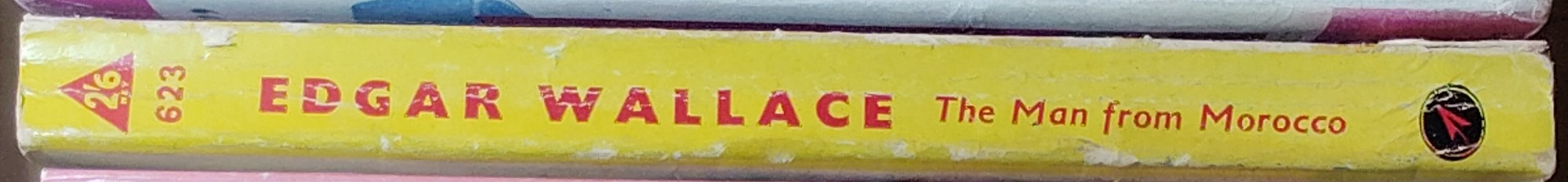 Edgar Wallace  THE MAN FROM MOROCCO spine of book image