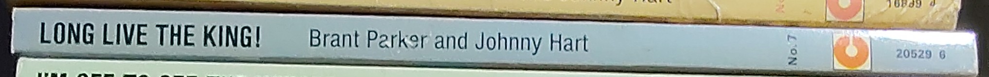 Johnny Hart  LONG LIVE THE KING! spine of book image