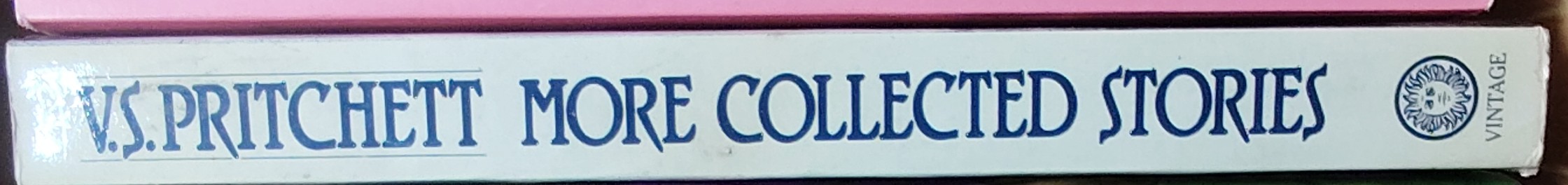 V.S. Pritchett  MORE COLLECTED STORIES spine of book image