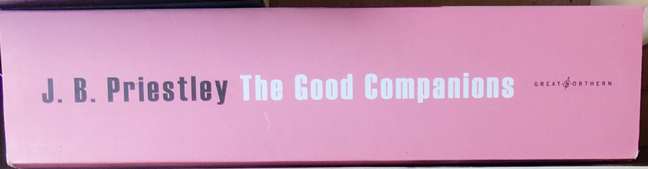 J.B. Priestley  THE GOOD COMPANIONS spine of book image