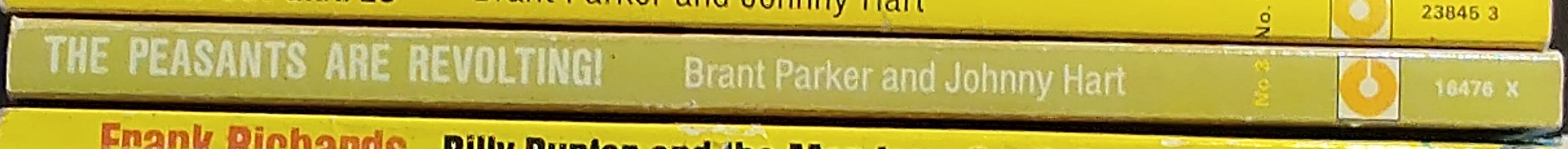 Johnny Hart  THE PEASANTS ARE REVOLTING! spine of book image