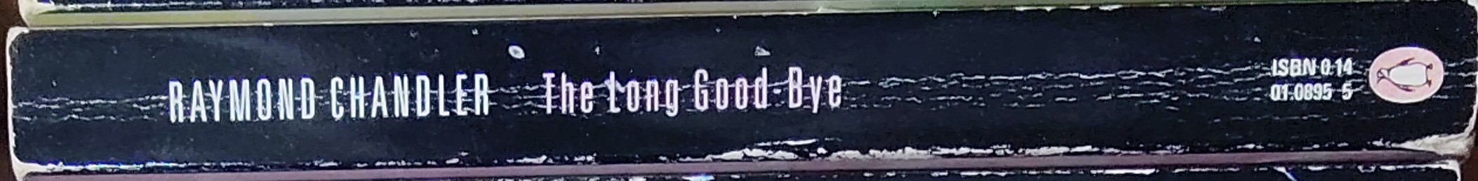 Raymond Chandler  THE LONG GOOD-BYE spine of book image