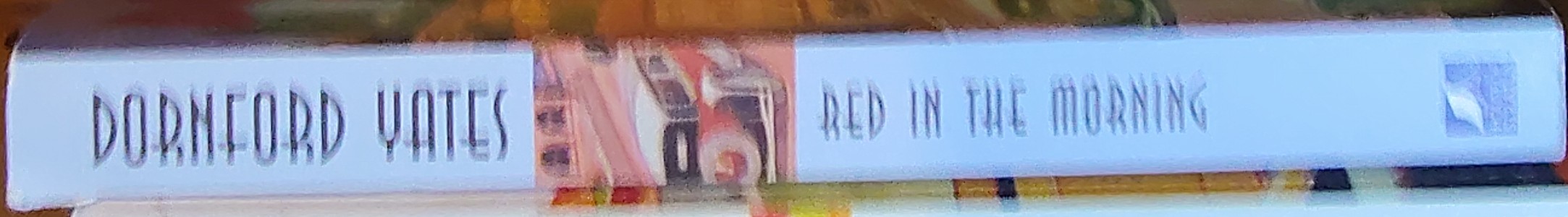 Dornford Yates  RED IN THE MORNING spine of book image