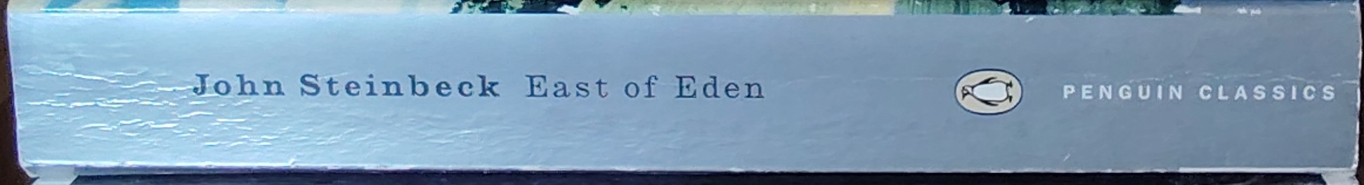 John Steinbeck  EAST OF EDEN spine of book image