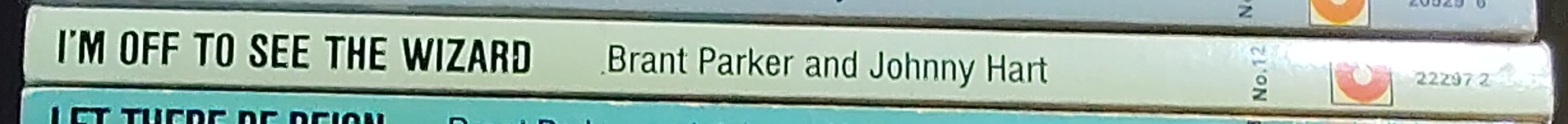 Johnny Hart  I'M OFF TO SEE THE WIZARD spine of book image