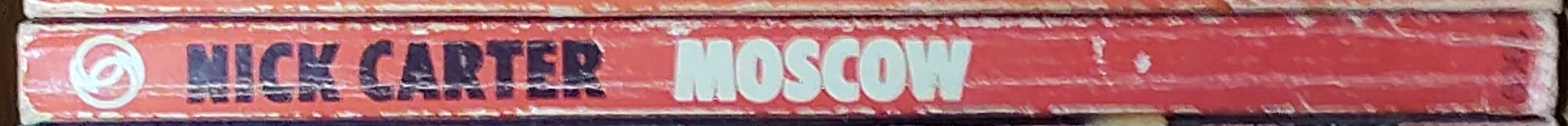 Nick Carter  MOSCOW spine of book image