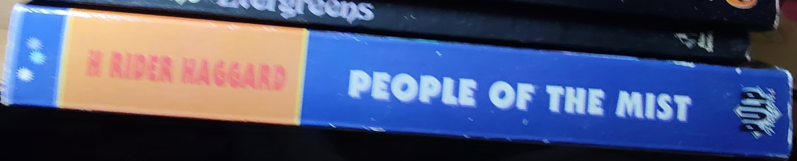 H.Rider Haggard  PEOPLE OF THE MIST spine of book image