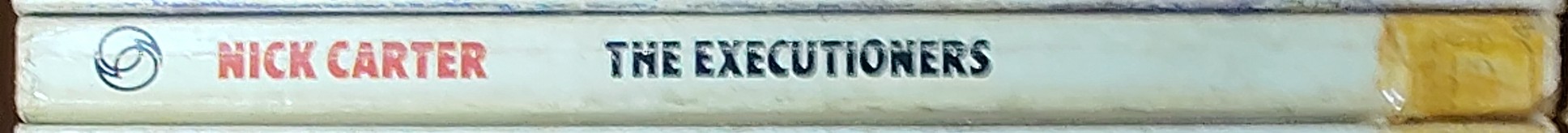 Nick Carter  THE EXECUTIONERS spine of book image