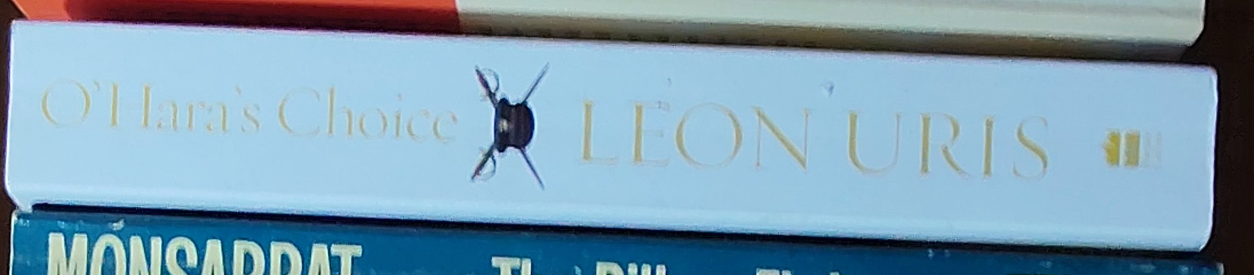 Leon Uris  O'HARA'S CHOICE spine of book image