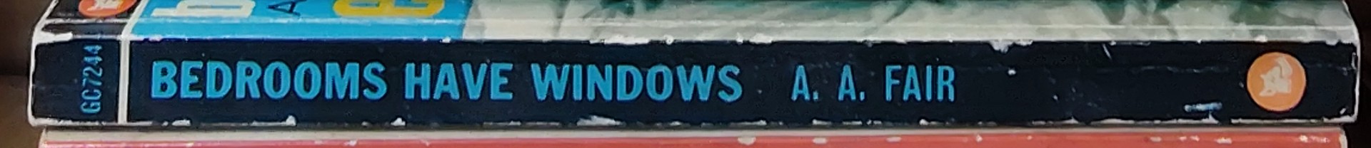 A.A. Fair  BEDROOMS HAVE WINDOWS spine of book image