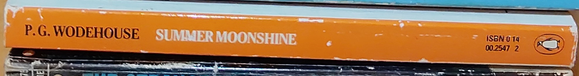 P.G. Wodehouse  SUMMER MOONSHINE spine of book image