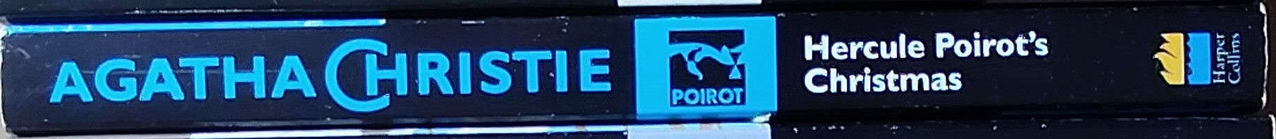 Agatha Christie  HERCULE POIROT'S CHRISTMAS spine of book image