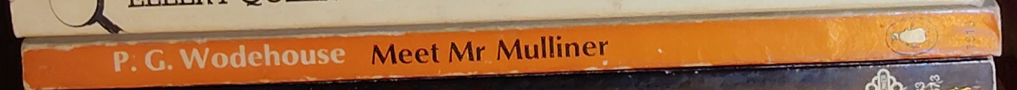 P.G. Wodehouse  MEET MR MULLINER spine of book image