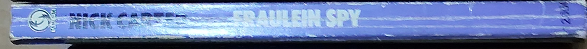 Nick Carter  FRAULEIN SPY spine of book image