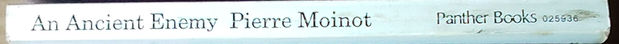 Pierre Moinot  AN ANCIENT ENEMY spine of book image