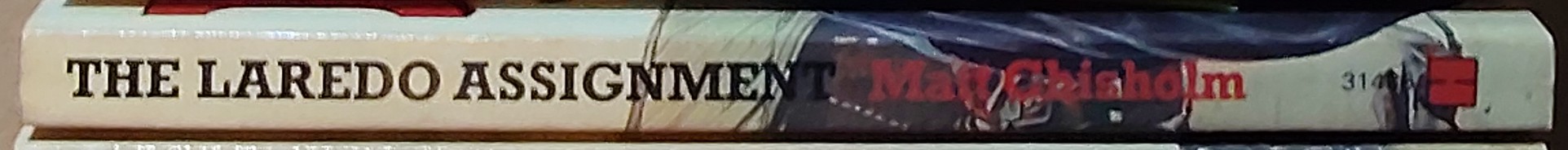 Matt Chisholm  BLADE: THE LAREDO ASSIGNMENT spine of book image