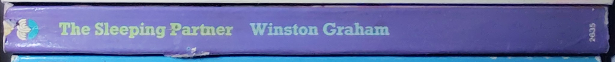 Winston Graham  THE SLEEPING PARTNER spine of book image