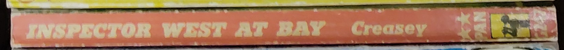 John Creasey  INSPECTOR WEST AT BAY spine of book image