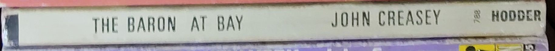 Anthony Morton  THE BARON AT BAY spine of book image