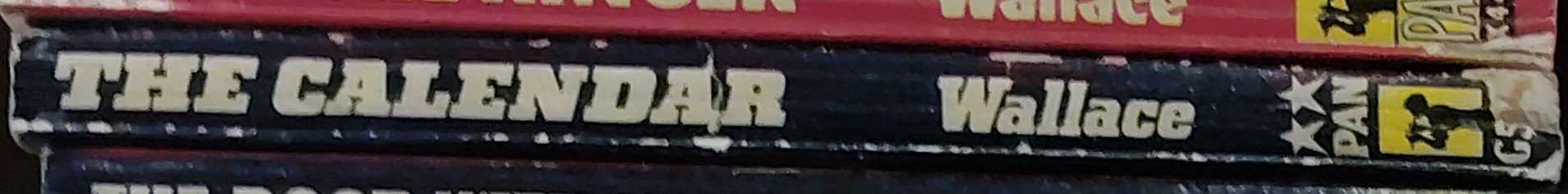 Edgar Wallace  THE CALENDAR spine of book image