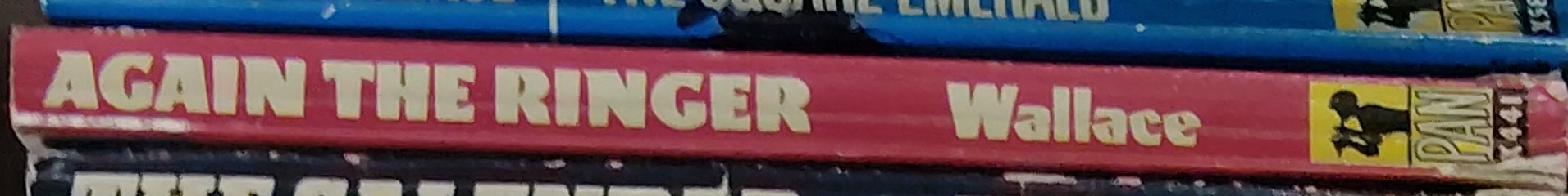 Edgar Wallace  AGAIN THE RINGER spine of book image