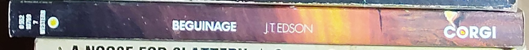 J.T. Edson  BEGUINAGE spine of book image