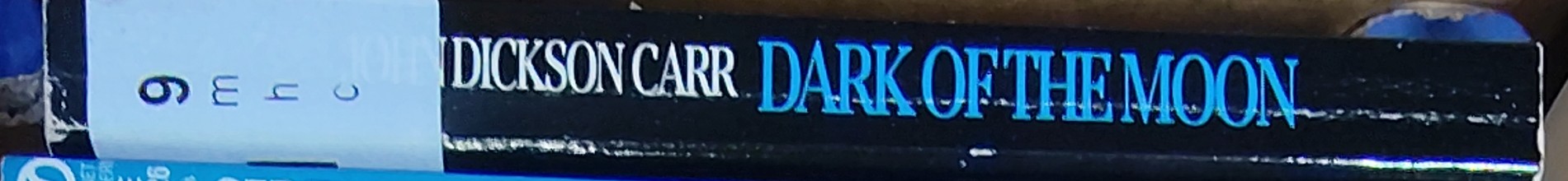 John Dickson Carr  DARK OF THE MOON spine of book image
