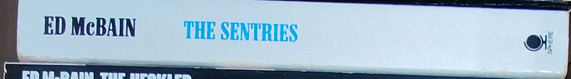 Ed McBain  THE SENTRIES spine of book image