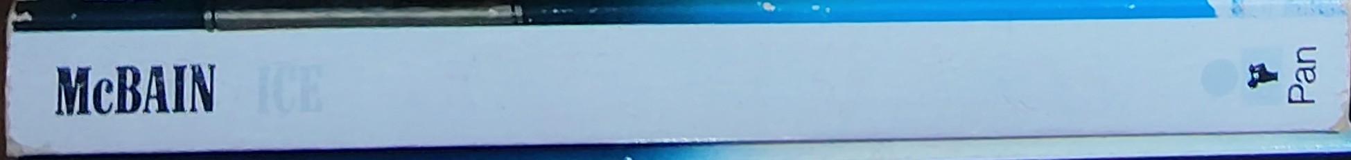 Ed McBain  ICE spine of book image
