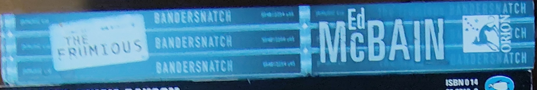 Ed McBain  BANDERSNATCH spine of book image