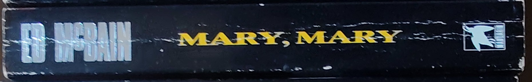 Ed McBain  MARY, MARY spine of book image