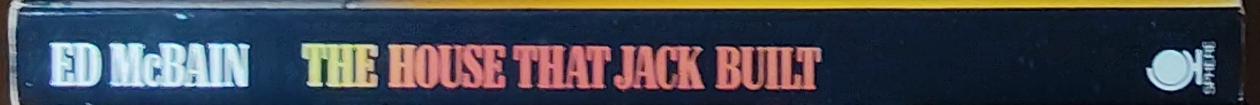 Ed McBain  THE HOUSE THAT JACK BUILT spine of book image